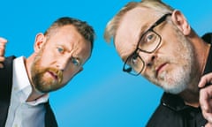 Taskmaster Greg Davies (right) with co-host Alex Horne.