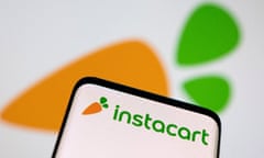 Instacart’s core business is to send couriers to grocery stores to pick out orders and deliver them to homes, but in recent years it has expanded into advertising and technology services.