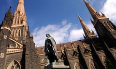 St Patrick's cathedral in Melbourne