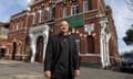 Erkin Güney, chairman of the Shacklewell Lane mosque in Dalston, east London, outside the mosque