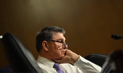 Manchin at a Senate appropriations committee hearing on 16 May 2023.