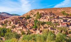 A Berber village in the Atlas mountains