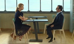 Vive la difference: Virginie Efira and Jean Dujardin in Up For Love.