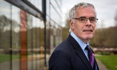 Peter Horrocks, vice-chancellor of the Open University, at its campus in Milton Keynes, Bedfordshire.