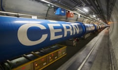 The Large Hadron Collider at Cern near Geneva in Switzerland