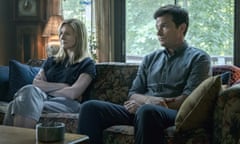 Laura Linney and Jason Bateman in Ozark