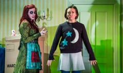 Kitty Whately (Other Mother), left, and Mary Bevan, ‘quite a grown-up 11-year-old’, in the title role of the Royal Opera’s Coraline.