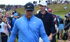 Brooks Koepka and Justin Rose