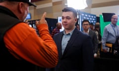 America Fest, an event organised by Turning Point USA, in Phoenix<br>A member of the media interviews Kyle Rittenhouse during a right-wing gathering known as America Fest, an event organised by Turning Point USA, in Phoenix, Arizona, U.S., December 18, 2022. REUTERS/Jim Urquhart