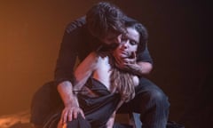 Christian Cooke and Judith Roddy in Knives in Hens