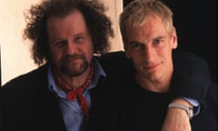 Mike Figgis and Julian Sands shooting The Loss of Sexual Innocence in 1998, credit to Clive Coote