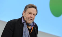 Digital Life Design (DLD) Conference, Munich, Germany - 21 Jan 2014<br>Mandatory Credit: Photo by Jan Haas/DPA/REX/Shutterstock (9360661c)
John Perry Barlow (Electronic Frontiers Foundation) speaks on the podium during the Digital Life Design (DLD) Conference at the HVB Forum
Digital Life Design (DLD) Conference, Munich, Germany - 21 Jan 2014
DLD is a global network on innovation, digitization, science and culture which connects business, creative and social leaders, opinion-formers and influencers for crossover conversation and inspiration.