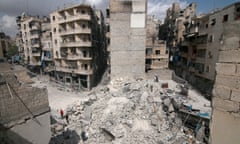 Sukeri neighbourhood of Aleppo, Syria