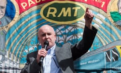 RMT general secretary, Mick Lynch