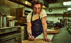 Jeremy Allen White as Carmy in The Bear.