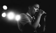 Reader Tim Sinclair took this picture of Bernard  Sumner of New Order at the Hacienda, June 82