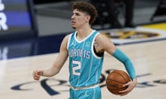 LaMelo Ball was enjoying a brilliant rookie season for the Charlotte Hornets