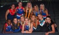 AFLW top draft picks at the Marvel Stadium in Melbourne with No1 pick Kristie-Lee Weston-Turner centre front row.