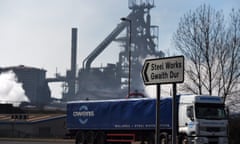 The Tata Steel plant in Port Talbot.
