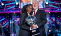 Oti Mabuse and Bill Bailey win the Strictly Come Dancing final