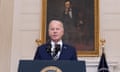 US President Joe Biden urges Congress to pass immigration and foreign aid bill<br>epa11132146 US President Joe Biden delivers remarks urging Congress to pass the Emergency National Security Supplemental Appropriations Act, in front of a portrait of the sixteenth US President Abraham Lincoln, in the State Dining Room of the White House in Washington, DC, USA, 06 February 2024. The 118 billion USD immigration and foreign aid bill is the result of months of bipartisan negotiations to increase US border security and provide aid to Ukraine, Israel, Taiwan and others. Speaker of the House Mike Johnson has called the bill â€˜dead on arrivalâ€™ in the House as many House Republicans rally around former US President Donald J. Trumpâ€™s opposition to the bill. EPA/MICHAEL REYNOLDS