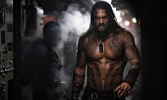 Washed up? Jason Momoa in Aquaman.