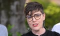 Queensland Greens member for South Brisbane, Amy MacMahon, speaks to media during a press conference