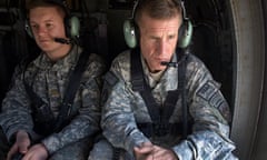 General Stanley McChrystal travels to Kandahar