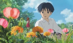 A scene from Japanese animation Arrietty