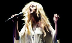 Zola Jesus onstage at Toynbee Studios in London