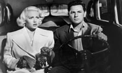 Lana Turner and John Garfield in THE POSTMAN ALWAYS RINGS TWICE 