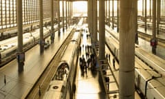 Madrid Atocha railway station.