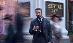 Jeremy Piven as Harry Selfridge in the ITV1 drama Mr Selfridge