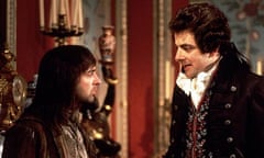 Baldrick (Tony Robinson) and Blackadder (Rowan Atkinson) in a scene from Blackadder the 3rd