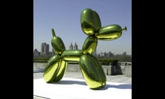 Balloon Dog (Yellow), 1994-2000, by Jeff Koons