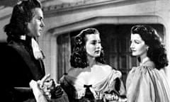 Margaret Lockwood (far right) in the 1945 film of The Wicked Lady