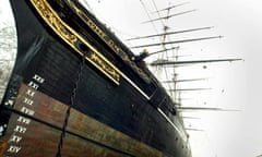 The Cutty Sark in Greenwich, London