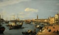 Canaletto at the National Gallery - The Riva degli Schiavoni, Looking West