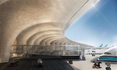 Kuwait international airport, designed by Foster and Partners