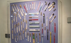 Hertford's 6,000-strong collection of toothbrushes