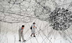 Tomas Saraceno artwork at Venice Biennale 2009