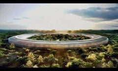 Proposed Apple headquarters in Cupertino, California
