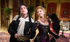 Matthew Horne and Jane Asher in Charley's Aunt at Menier Chocolate Factory