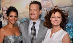 alle Berry, Tom Hanks and Susan Sarandon at the premiere of Cloud Atlas