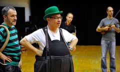 The Wind in the Willows by Alan Bennett in rehearsals at the West Yorkshire Playhouse
