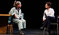Patti LuPone, left, and Debra Winger in David Mamet play The Anarchist