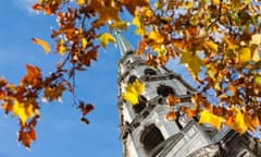 A death knell for a nave? … the steeple of Sir Christopher Wren's St Bride's church