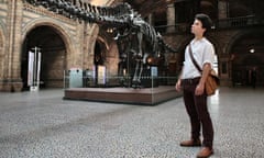 Patrick Kingsley at the Natural History Museum