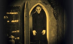 Max Schreck in FW Murnau's Nosferatu