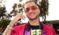Rapper Riff Raff at the Grammy awards in Los Angeles, 2013